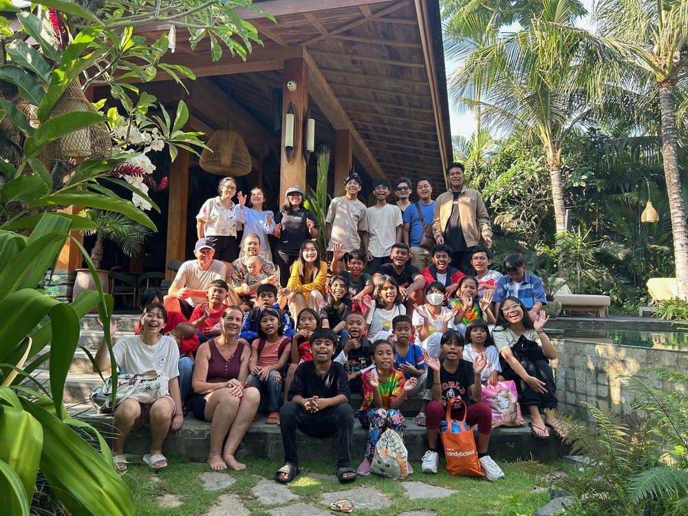 Pool party hosted at Desa Hay for the children of Chloe Orphans Bali